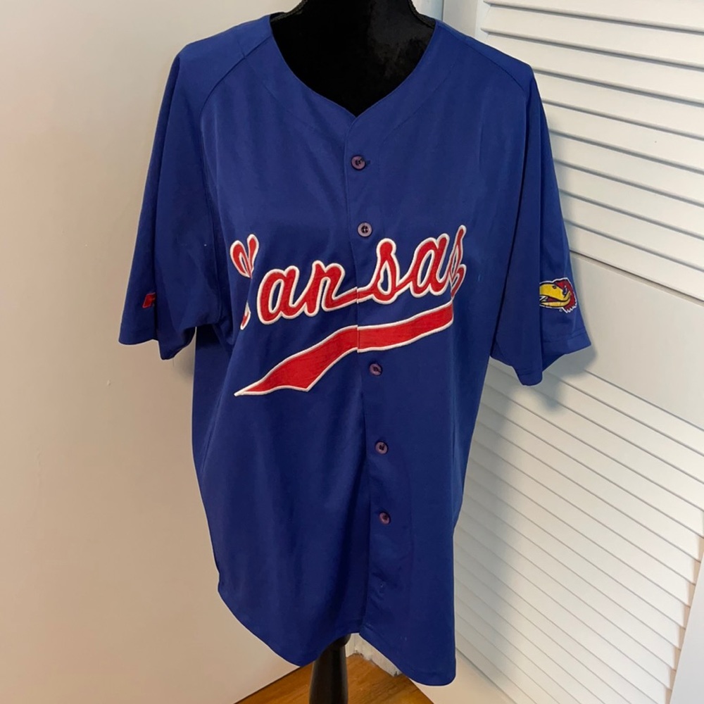 Men’s XL University of Kansas jersey with Jayhawk
